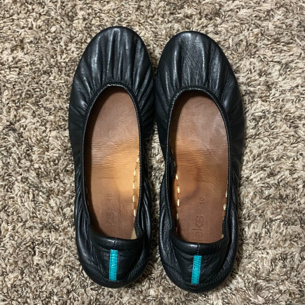 Matte Black Tieks - Size 10